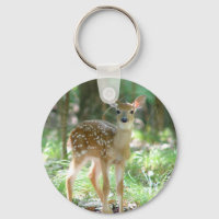 Whitetail Deer Fawn Schlüsselanhänger