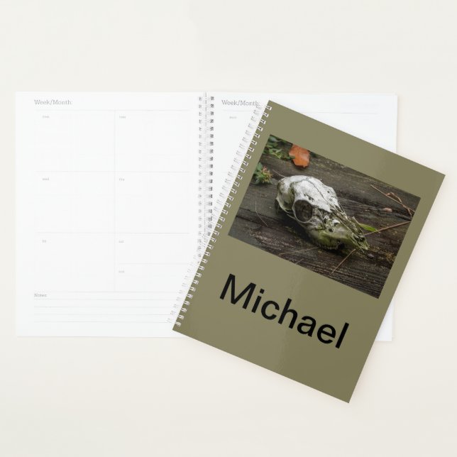 Whitetail Deer Skull Planner Planer (Anzeige)