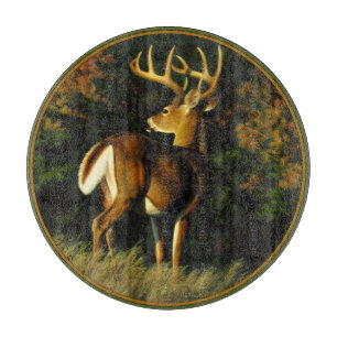Whitetail Deer Trophy Buck Jagd Schneidebrett