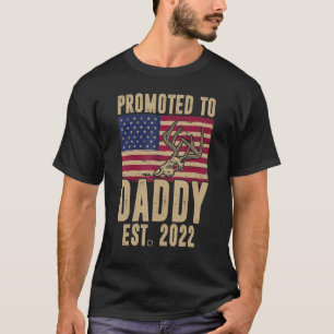 Whitetail-Jagd für Daddy 2022 Camouflagge T-Shirt