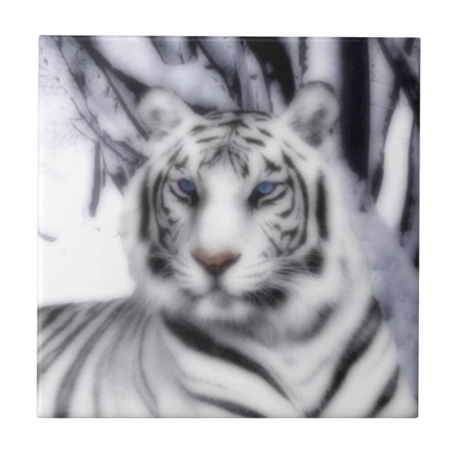 WhiteTiger Fliese (Vorderseite)