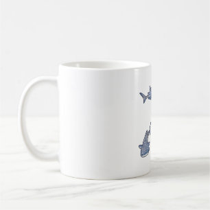 Whitetin Hai � Süße Tier Art Kaffeetasse