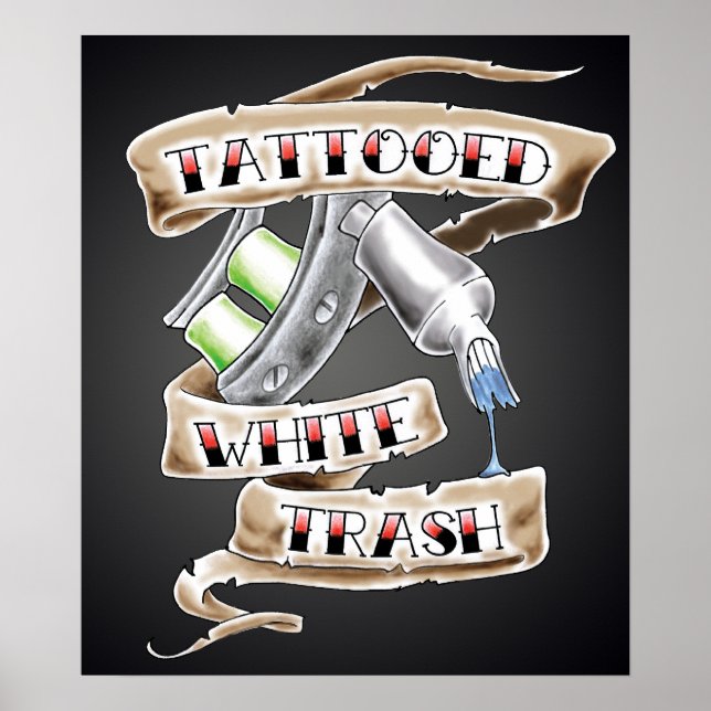 WhiteTrash Poster (Vorne)