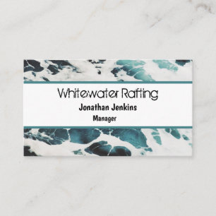 Whitewater Outdoors Sports Carte de visite personn