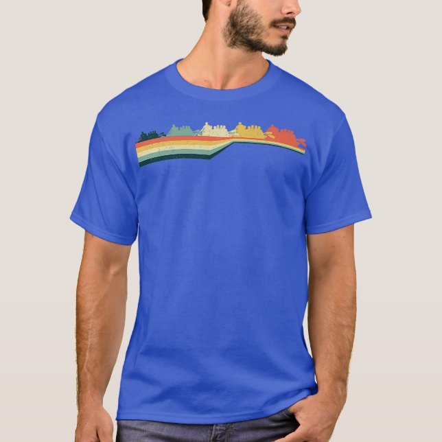 WHITEWATER RAFTING Funny Gift Vintage Retro T-Shirt (Vorderseite)
