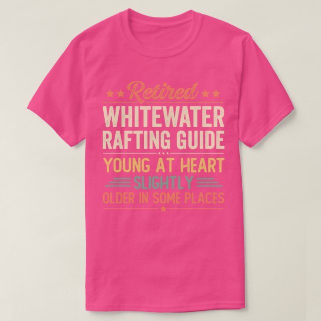 Whitewater Rafting Guide (1) T-Shirt (Design vorne)