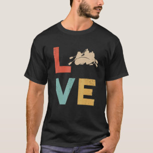 Whitewater Rafting Liebe Retro Style River Rat Wat T-Shirt