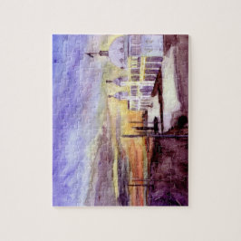 Whitley Bay bei Sunrise-Puzzle