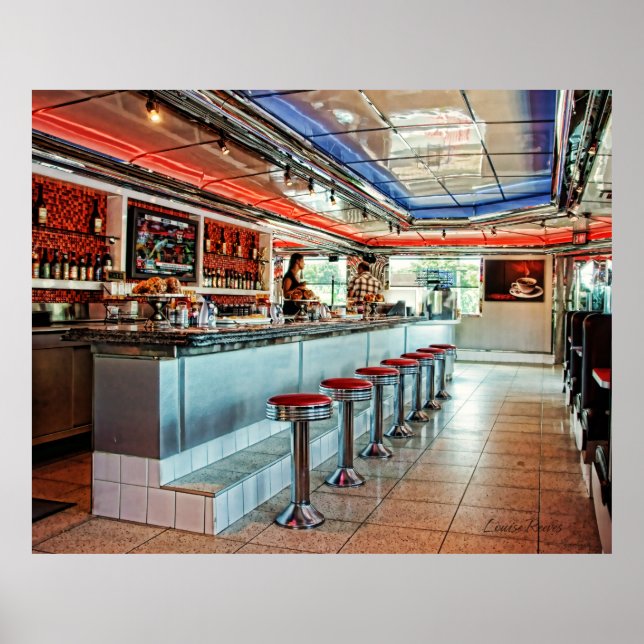 Whitman Diner Poster (Vorne)