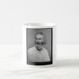 Whitman Lebensfreude Liebeszitate Geschenke T-Shir Kaffeetasse