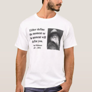 Whitman Zitat 2b T-Shirt
