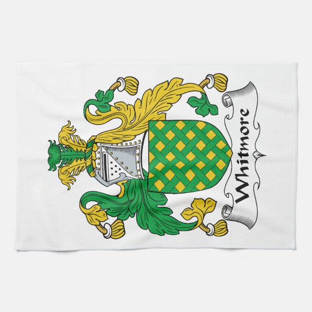 Whitmore Familienwappen Küchentuch (Horizontal)