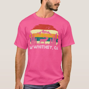 Whitney Ca Mountain Wandern Natur Außengebiet Camp T-Shirt