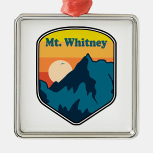 Whitney California Sunrise Ornament Aus Metall