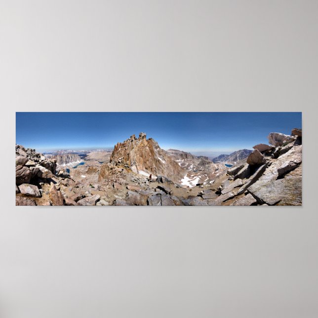 Whitney Trailcrest - John Muir Trail Poster (Vorne)