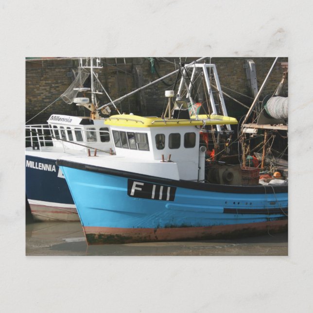 Whitstable harbor, Kent, Vereinigtes Königreich Postkarte (Vorderseite)