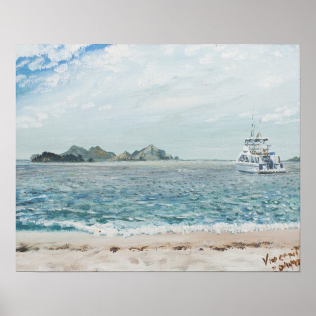 Whitsunday Islands Australien. 1998 Poster (Vorne)