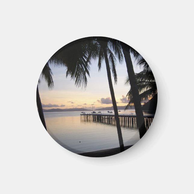 Whitsunday Islands Sunset - Australien Magnet (Vorne)