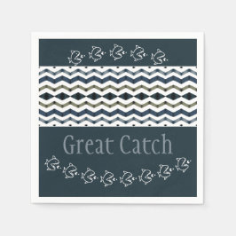 Whitsy Fish Serviette