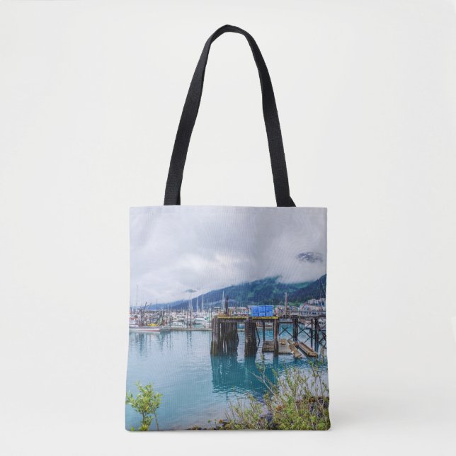Whittier Alaska Harbor Tasche (Vorderseite)
