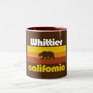 Whittier, Kalifornien Zweifarbige Tasse