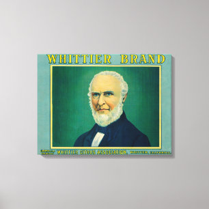 Whittier Lemon LabelWhittier, CA Leinwanddruck