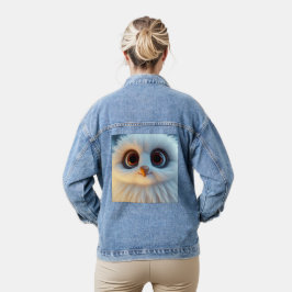 Whitty-Birdy-Niedlich Jeansjacke