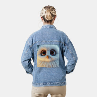 Whitty-Birdy-Niedlich Jeansjacke