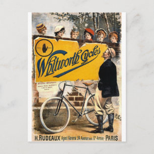 Whitworth Fahrräder Postkarte
