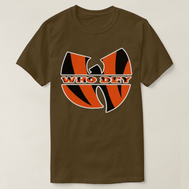 Who Dey Bengals TShirtWu dey T-Shirt (Design vorne)