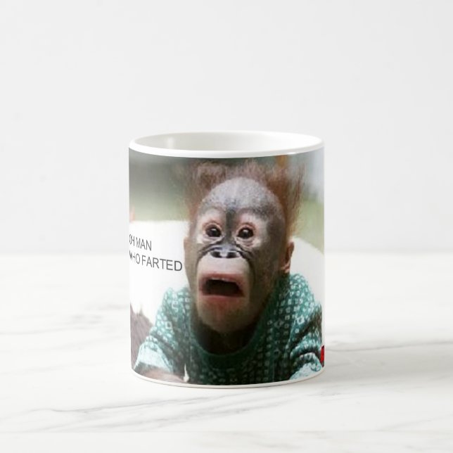 WHO FARTED KAFFEETASSE (Mittel)