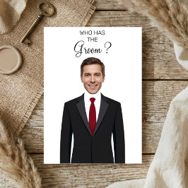 Who Has The Groom Scratch Off Game Bridal Shower T Dankeskarte