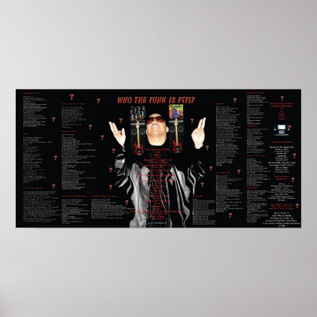 Who The Funk Is Inside? Poster (Vorne)