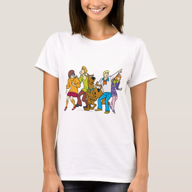 Whole Gang 13 Mystery Inc T-Shirt (Vorderseite)