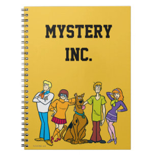 Whole Gang 14 Mystery Inc Notizblock