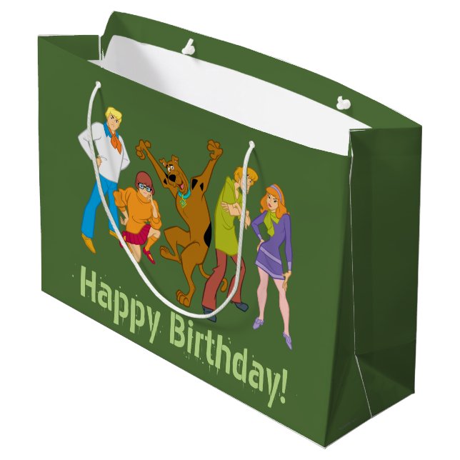 Whole Gang 16 Große Geschenktüte (Rückseite Schrägansicht)