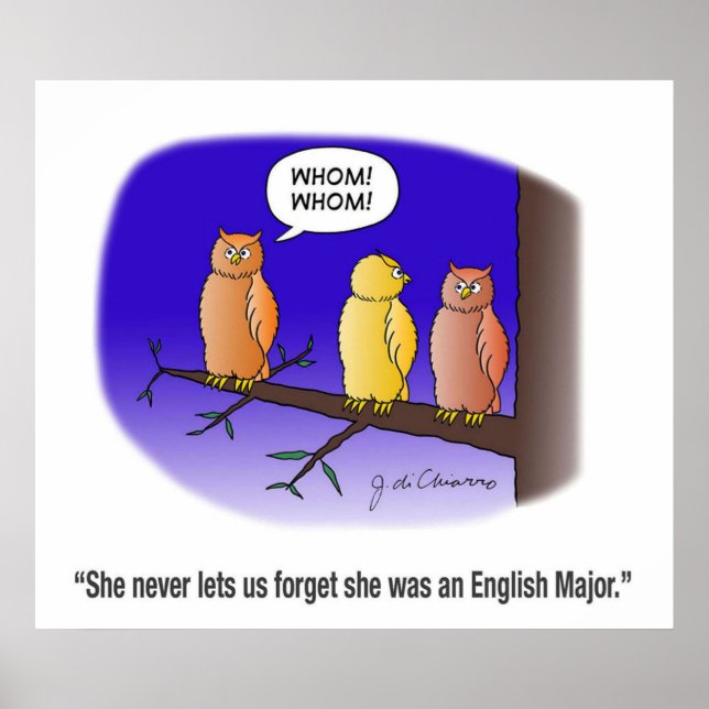 Whom! Whom! Poster (Vorne)