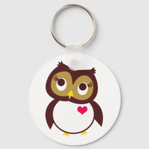 Whoo Liebe dich Schlüsselanhänger
