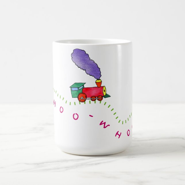 Whoo-Whoo! Zug Reisebecher (Mittel)