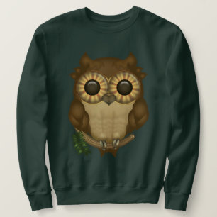 Whoolio les sweatshirts mignons de hibou