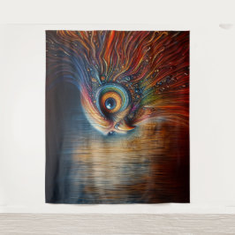 Whooo-Wood-Körner-Schüssel Wandteppich