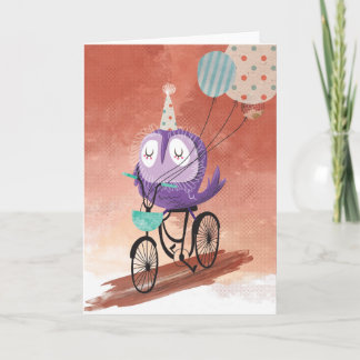 Whooooooooos Geburtstag ist es?! Karte