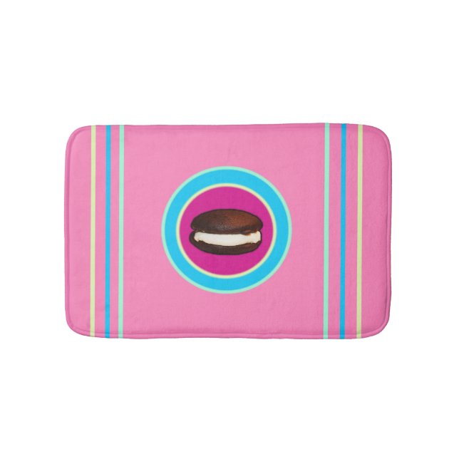 Whoopie Pie Liebe Badematte (Vorderseite)