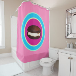 Whoopie Pie Liebe Duschvorhang