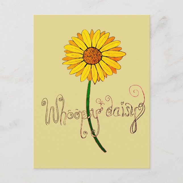 Whoopsy-Daisy Postcard Postkarte (Vorderseite)