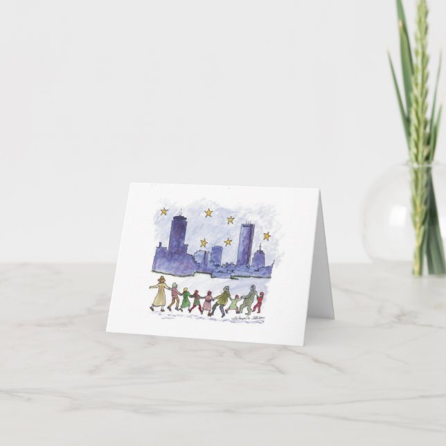 Whoville Holiday Card Karte (Vorderseite)