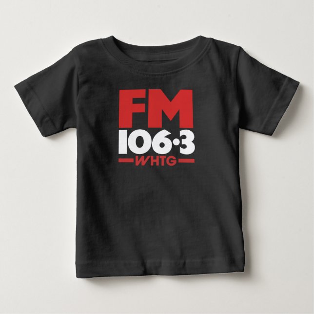 WHTG 106.3 Chemise radio FM _ Sweat - shirt à capu (Devant)