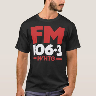WHTG 106.3 Chemise radio FM _ Sweat - shirt à capu