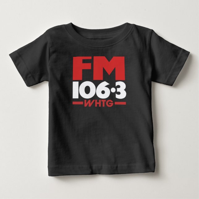 WHTG 106.3 FM Radio T - Shirt _ Hoodie (Vorderseite)