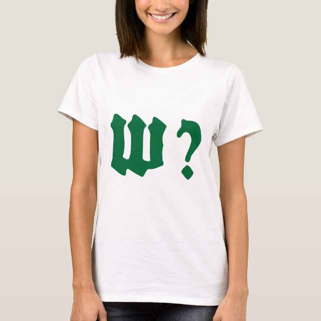 WHY WHERE T-Shirt (Vorderseite)